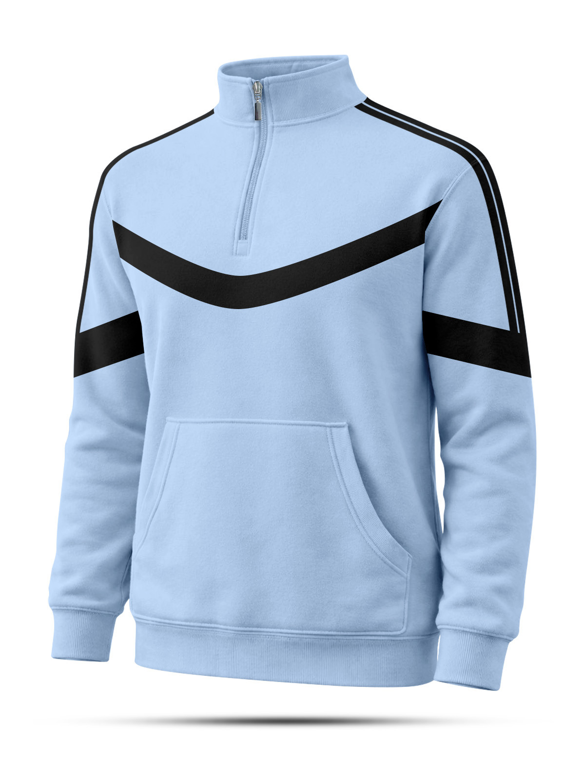 SFT51 Sky Blue High Neck sweatshirt